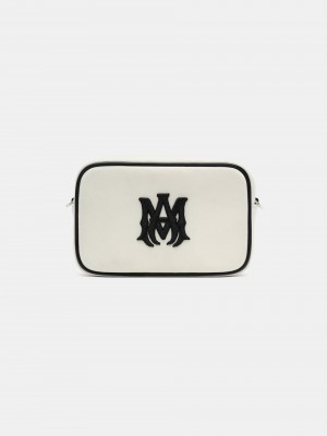 Bolsas Amiri Ma Canvas Camera Case Hombre Birch | ZITUYN-549