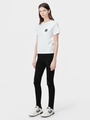 Denim Amiri Mx1 Mujer Negros | LCGMHR-860