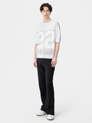 Prendas De Punto Amiri 22 Tee Hombre Blancos | VOZQAX-347