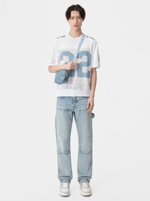 Prendas De Punto Amiri 22 Tee Hombre Blancos | TBGEUY-136