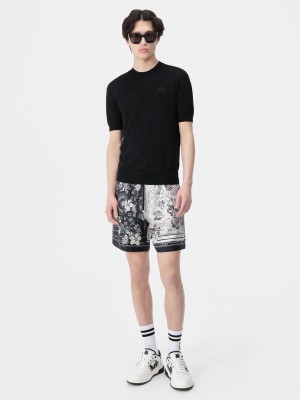 Short Amiri Bandana Floral Short Hombre Negros | QRGUEJ-278