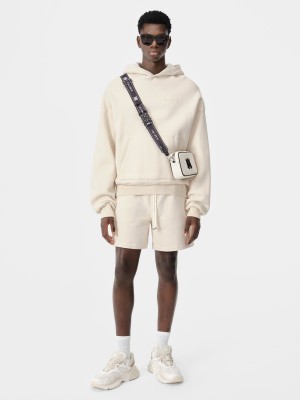 Short Amiri Embroidered Short Hombre Birch | QUCPTE-098