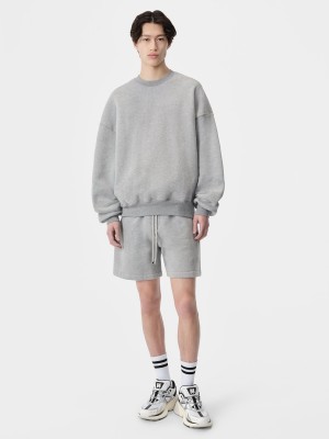 Short Amiri Embroidered Short Hombre Grises | DLXZNG-307