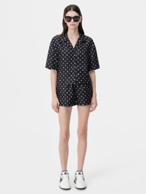 Short Amiri Ma Paisley Boxer Short Mujer Negros | UAXFRT-657