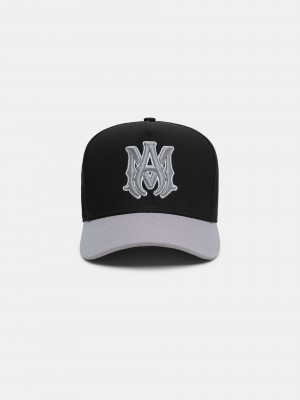 Sombreros Amiri Ma Canvas Hat Hombre Negros Grises | VOUGET-953