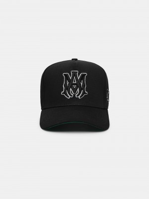 Sombreros Amiri Ma Staggered Full Canvas Hat Hombre Negros | HYTZUM-071