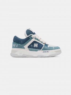 Tenis Amiri Crystal Ma-1 Hombre Azules | QACETJ-753
