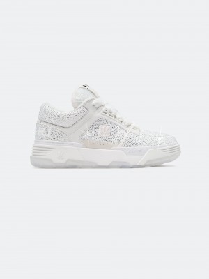 Tenis Amiri Crystal Ma-1 Hombre Blancos | GHJOEL-894