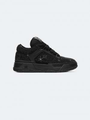 Tenis Amiri Crystal Ma-1 Hombre Negros | SBKWNI-913