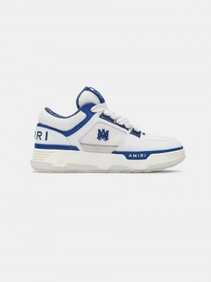 Tenis Amiri Ma-1 Hombre Azul Marino Blancos | DKEGZB-023