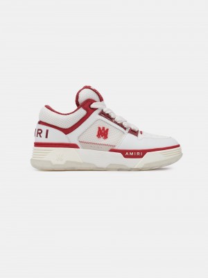 Tenis Amiri Ma-1 Hombre Rojos Blancos | TYAHMK-456