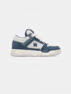 Tenis Amiri Vintage Denim Ma-1 Hombre Azules | GACSFO-056