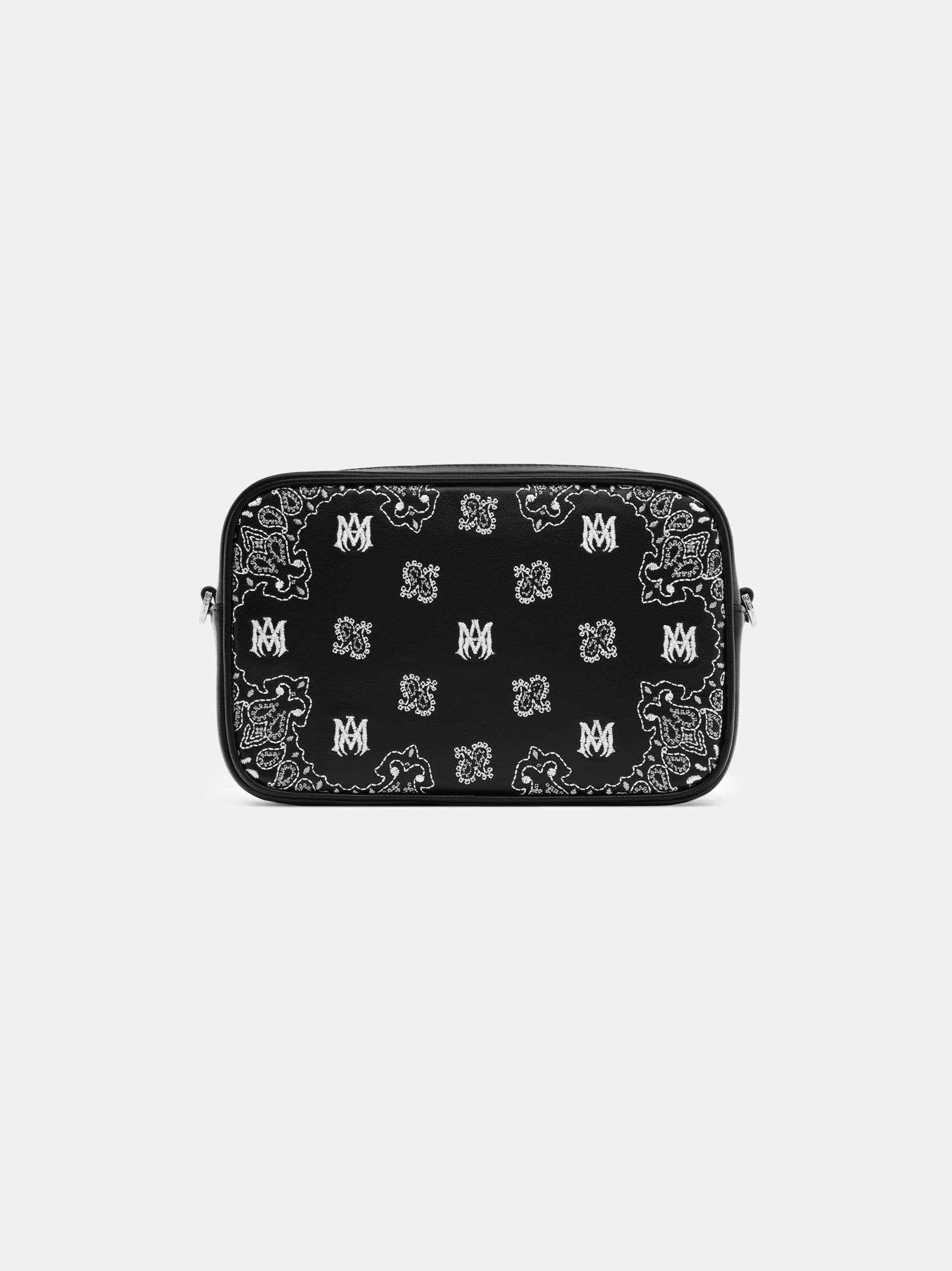 Bolsas Amiri Bandana Embroidered Camera Case Hombre Negros | JEWFRV-691