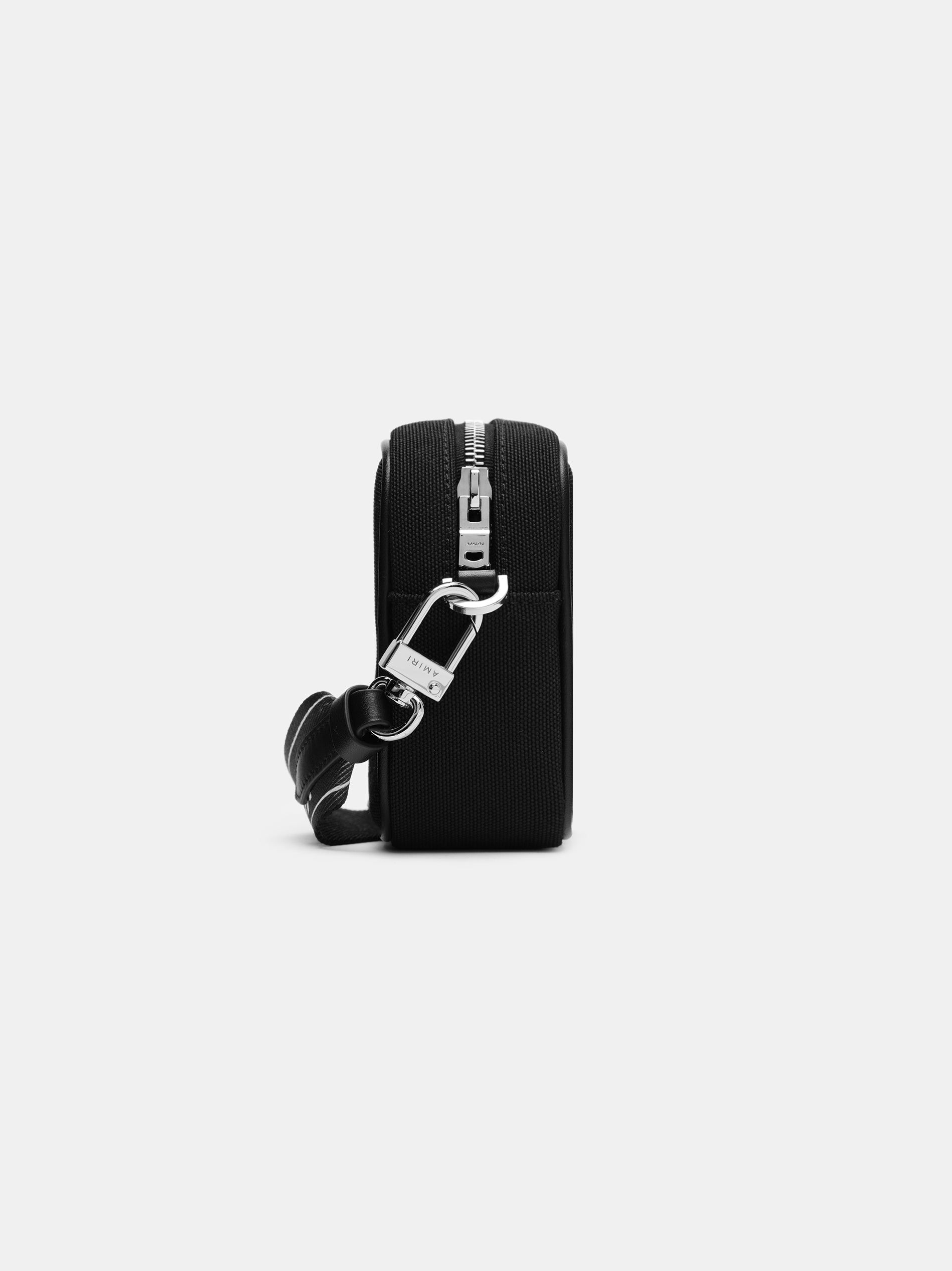 Bolsas Amiri Ma Canvas Camera Case Hombre Negros | HNETWP-152