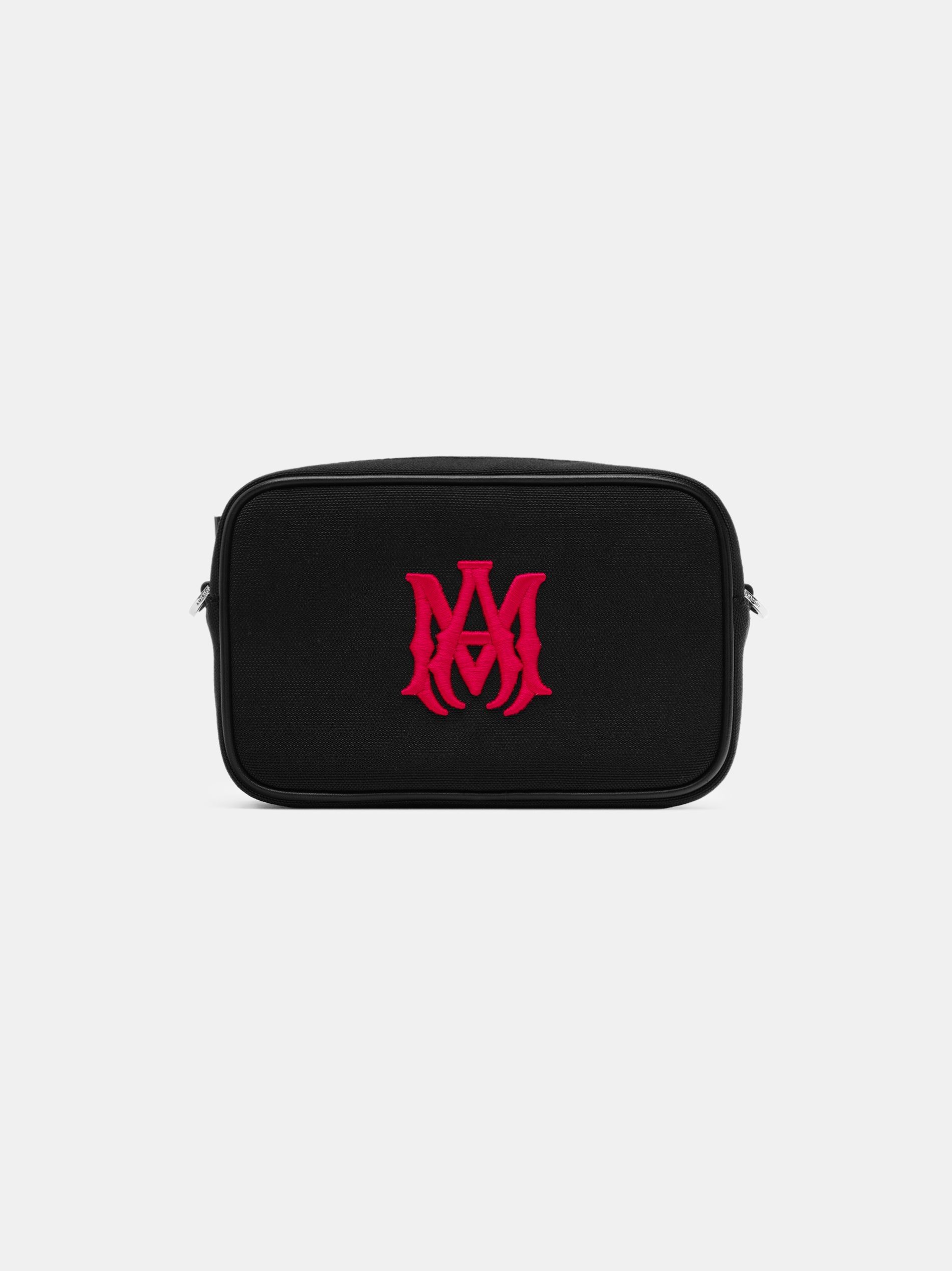 Bolsas Amiri Ma Canvas Camera Case Hombre Negros | HNETWP-152