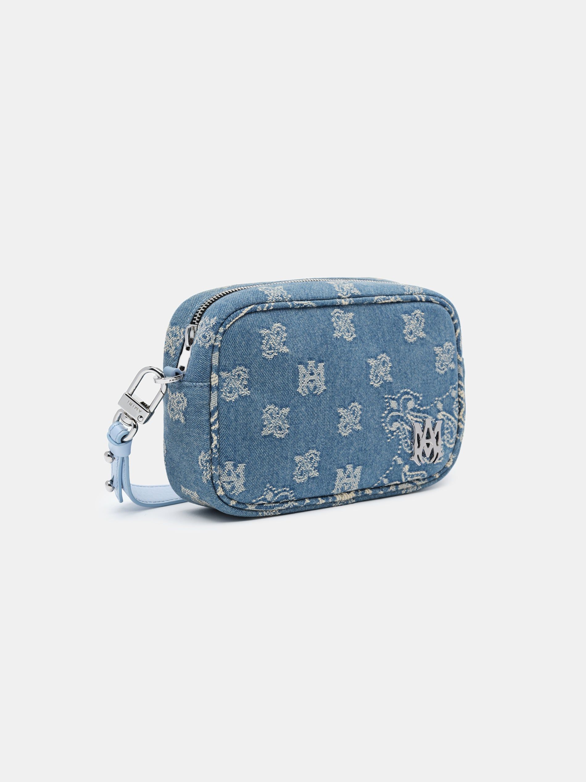 Bolsas Amiri Ma Paisley Jacquard Camera Case Hombre Azules | RBYXCP-348