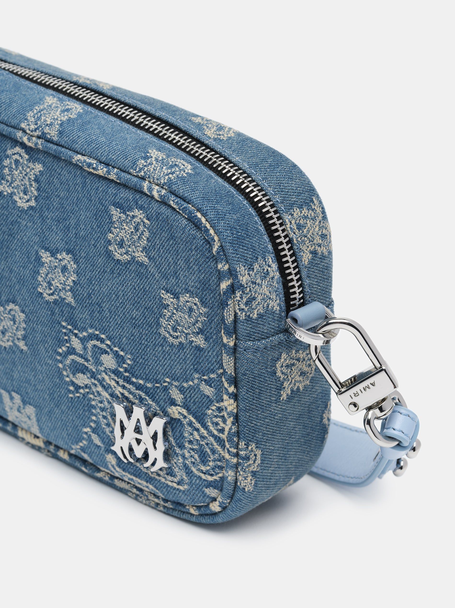 Bolsas Amiri Ma Paisley Jacquard Camera Case Hombre Azules | RBYXCP-348