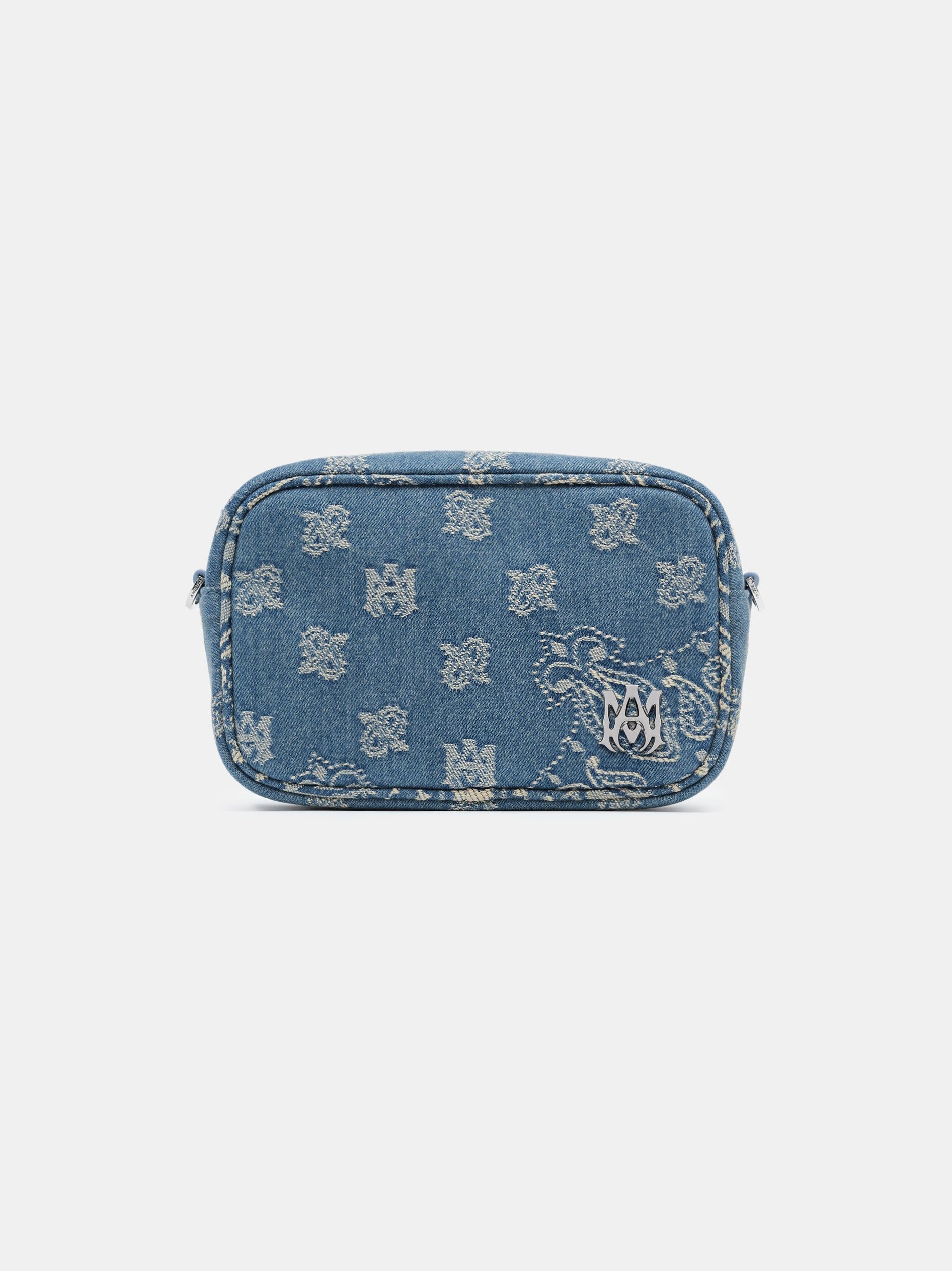 Bolsas Amiri Ma Paisley Jacquard Camera Case Hombre Azules | RBYXCP-348