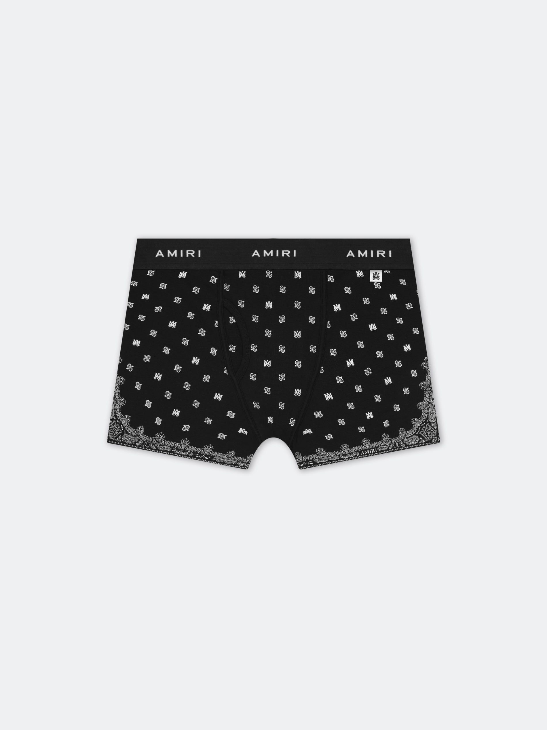 Bragas Amiri Ma Paisley Briefs 2 Pack Hombre Negros | YKNVLM-648