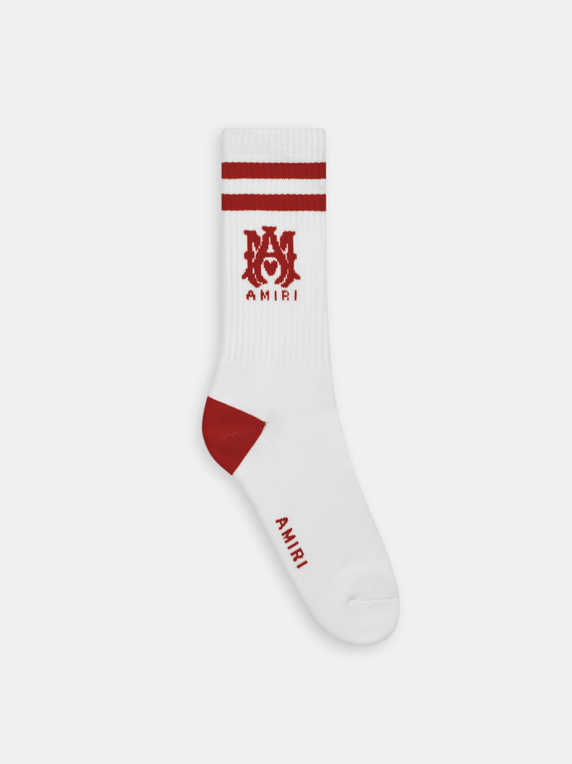 Calcetines Amiri Ma Stripe Socks Hombre Blancos Naranjas Rosas | SXAGHW-653
