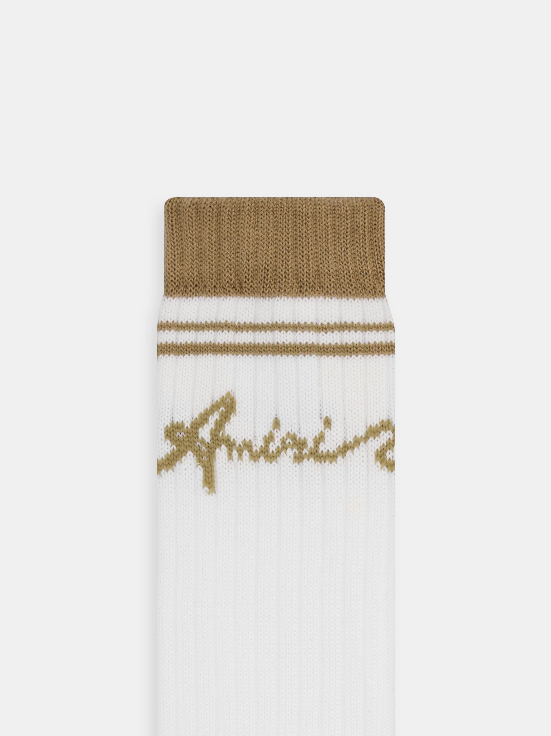 Calcetines Amiri Wave Socks Hombre Toasted Coconut | CQIVSZ-907