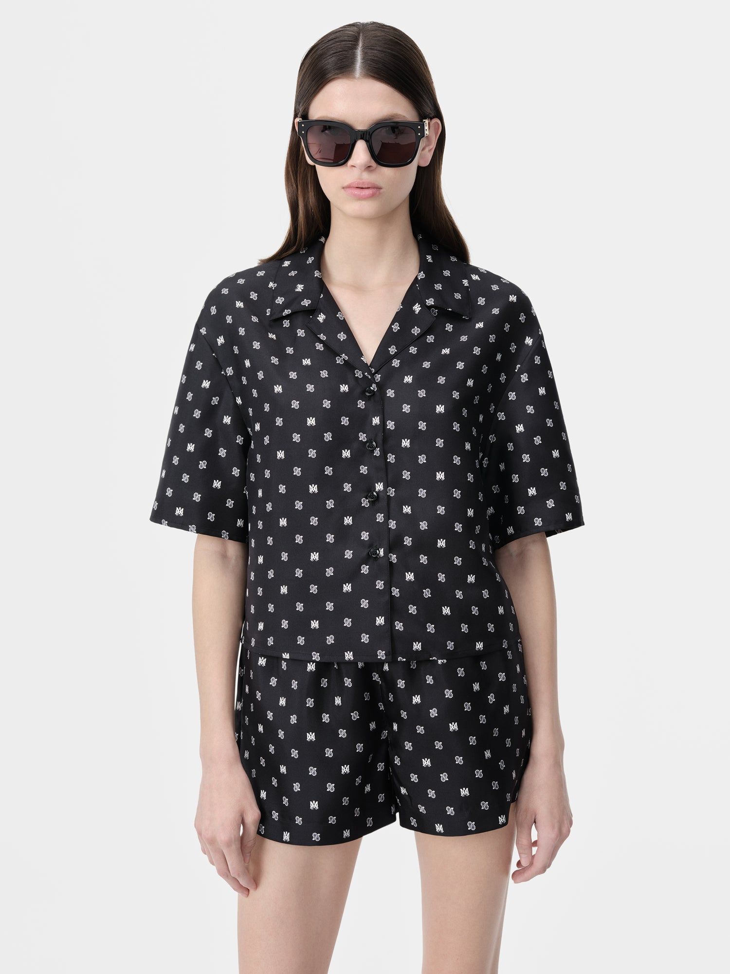 Camisas Amiri Ma Paisley Shirt Mujer Negros | KYJPOG-239