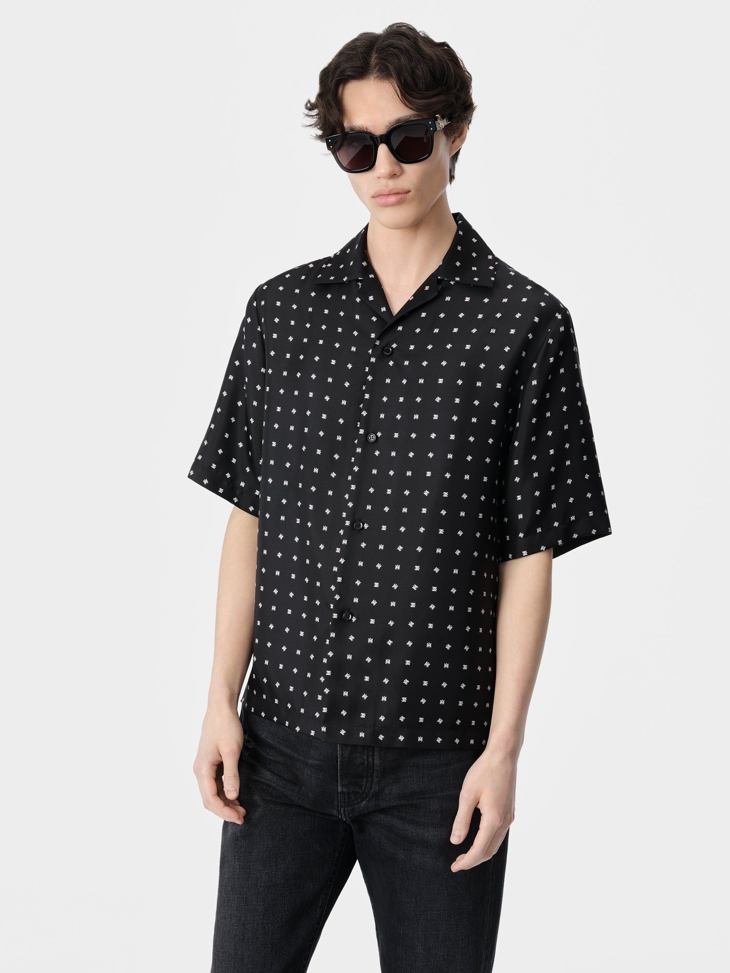 Camisas Amiri Mix And Match Ma Shirt Hombre Negros | CAJRMF-561