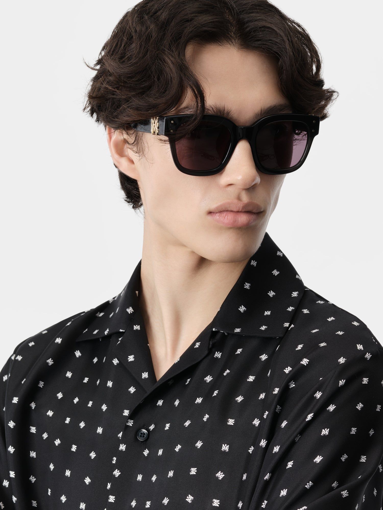 Camisas Amiri Mix And Match Ma Shirt Hombre Negros | CAJRMF-561