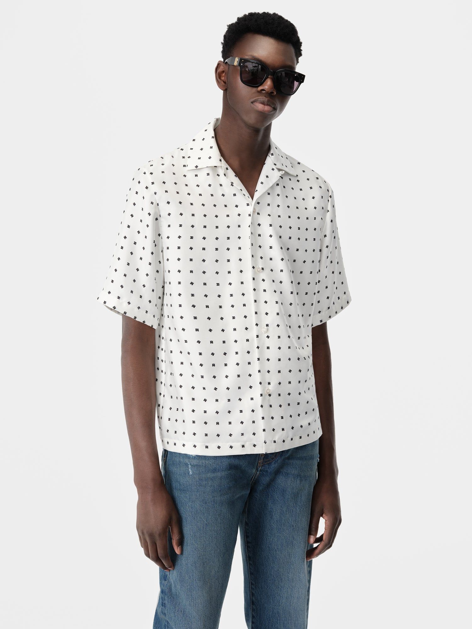 Camisas Amiri Mix And Match Ma Shirt Hombre Blancos | TKIOFR-108