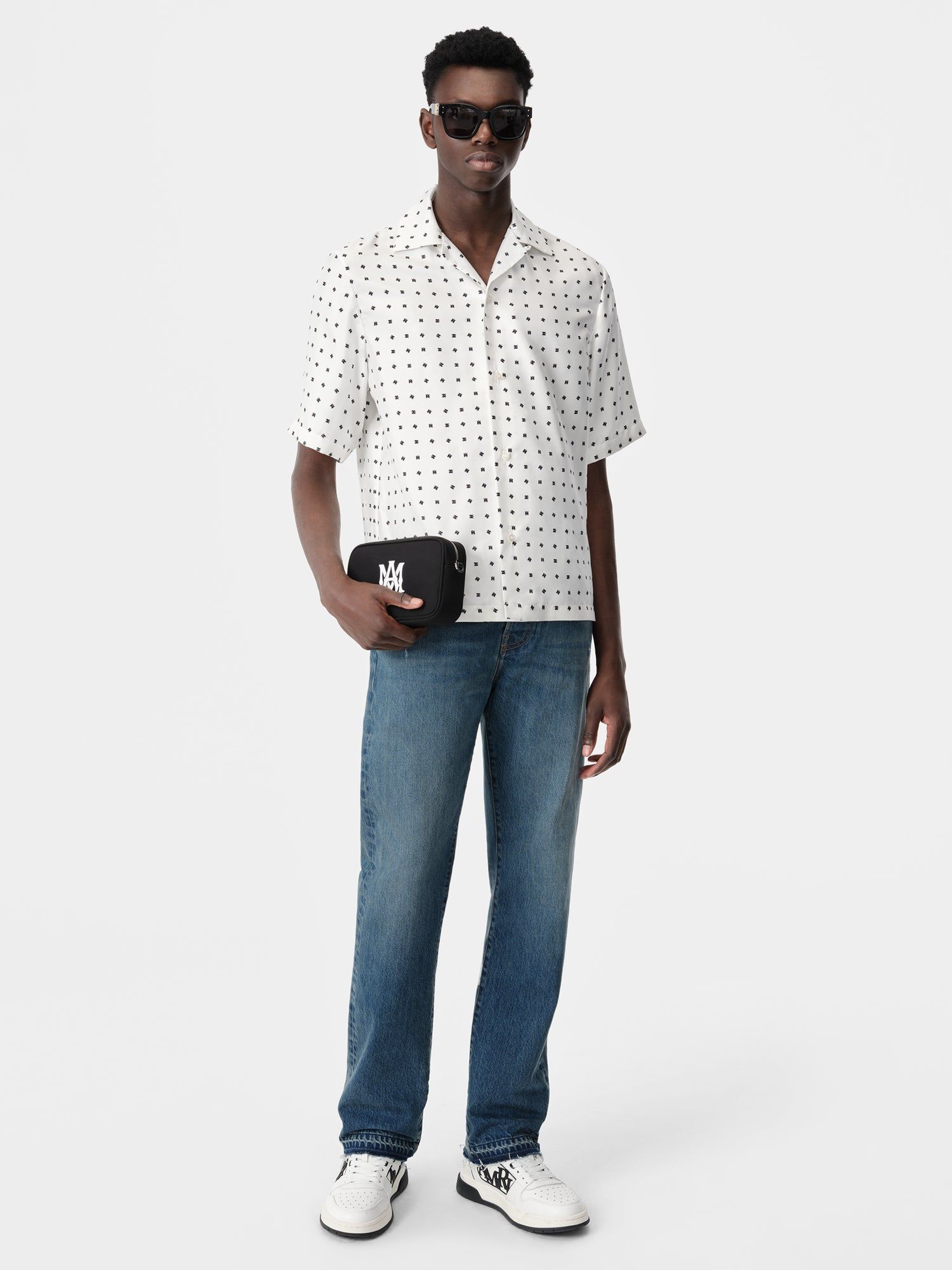 Camisas Amiri Mix And Match Ma Shirt Hombre Blancos | TKIOFR-108