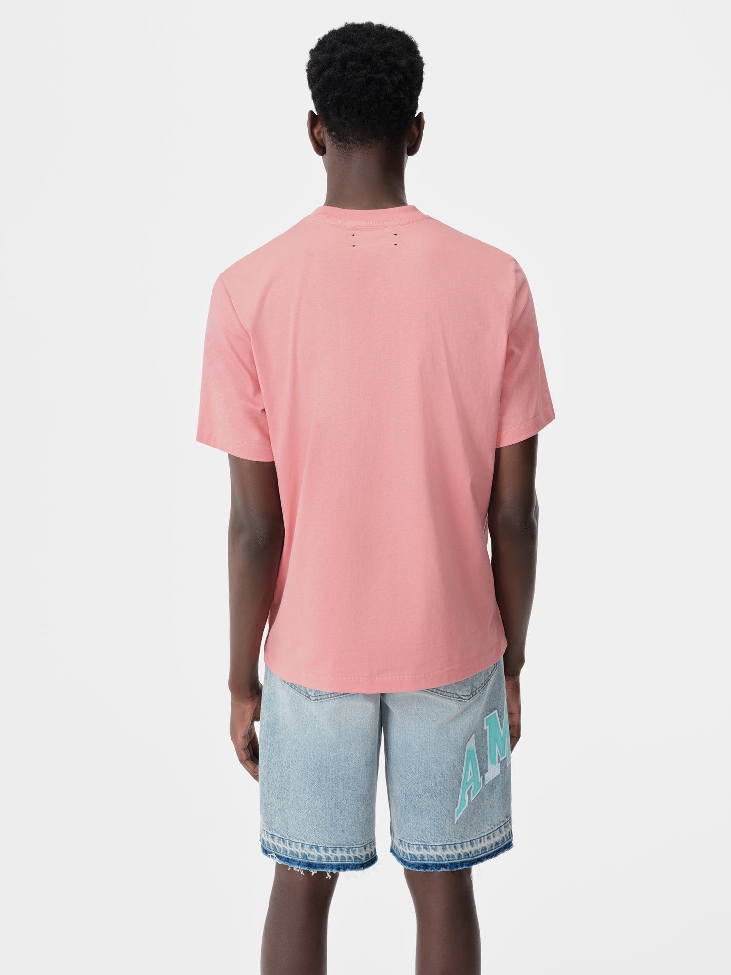 Camiseta Amiri Twisted Palms Tee Hombre Rosas | FGQOYK-754