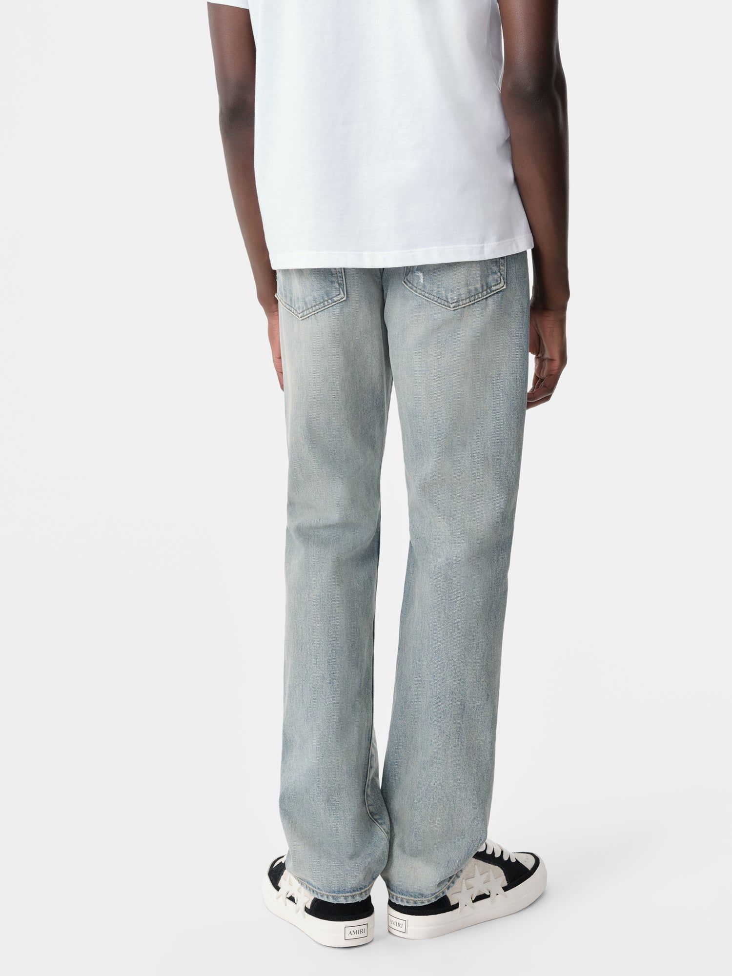 Denim Amiri Bandana Repair Straight Jean Hombre Azules | JEHRUW-628