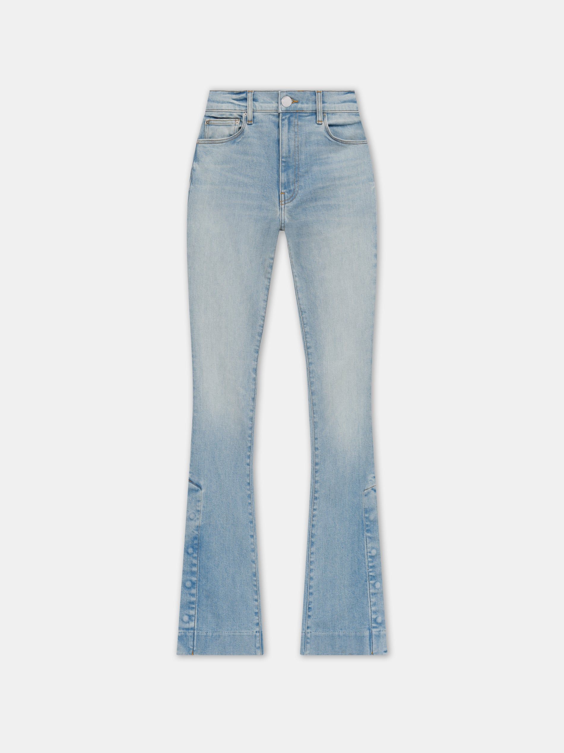 Denim Amiri Kick Flare Mujer Azules Claro | LGKCJT-076