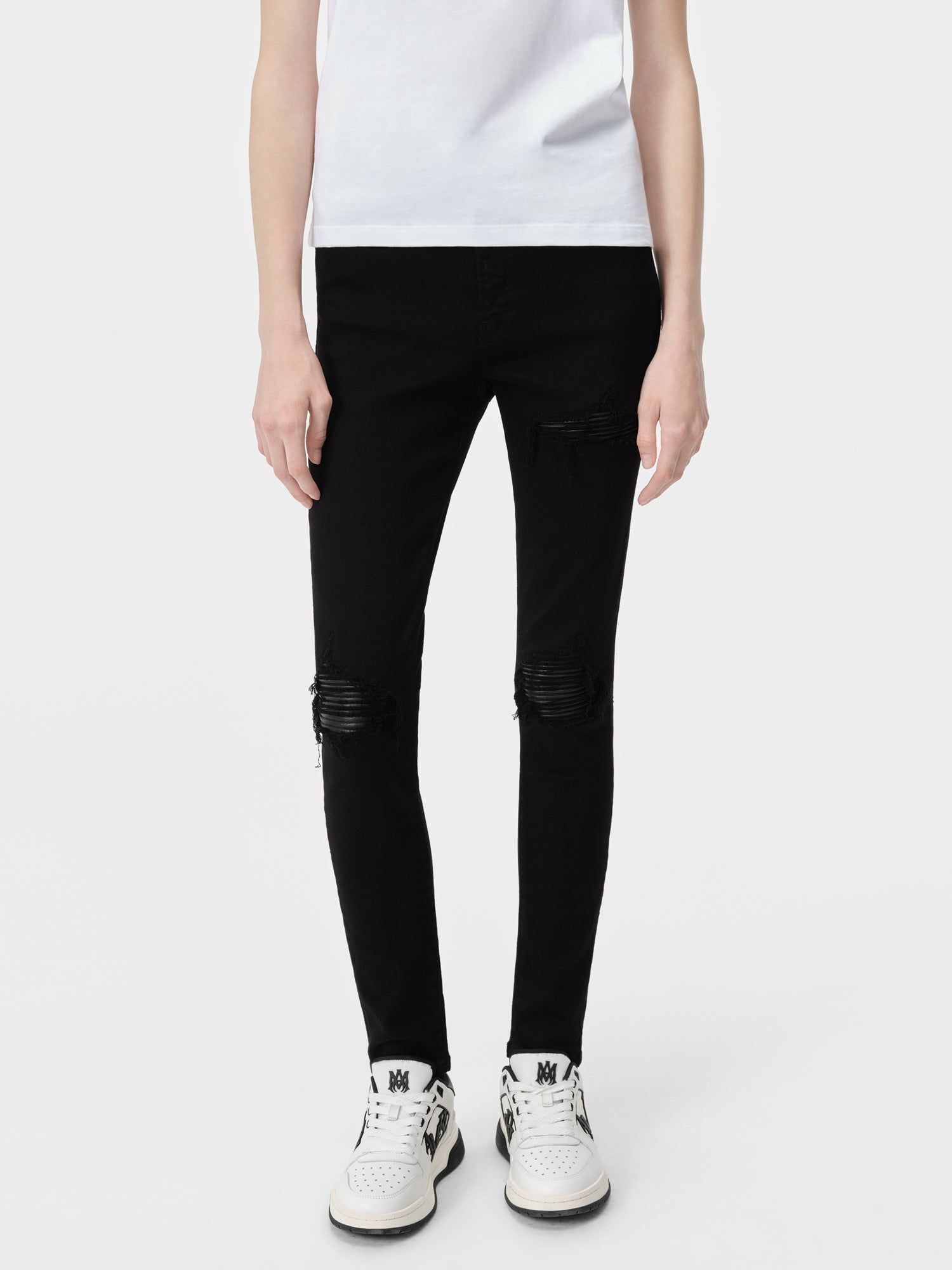 Denim Amiri Mx1 Mujer Negros | LCGMHR-860