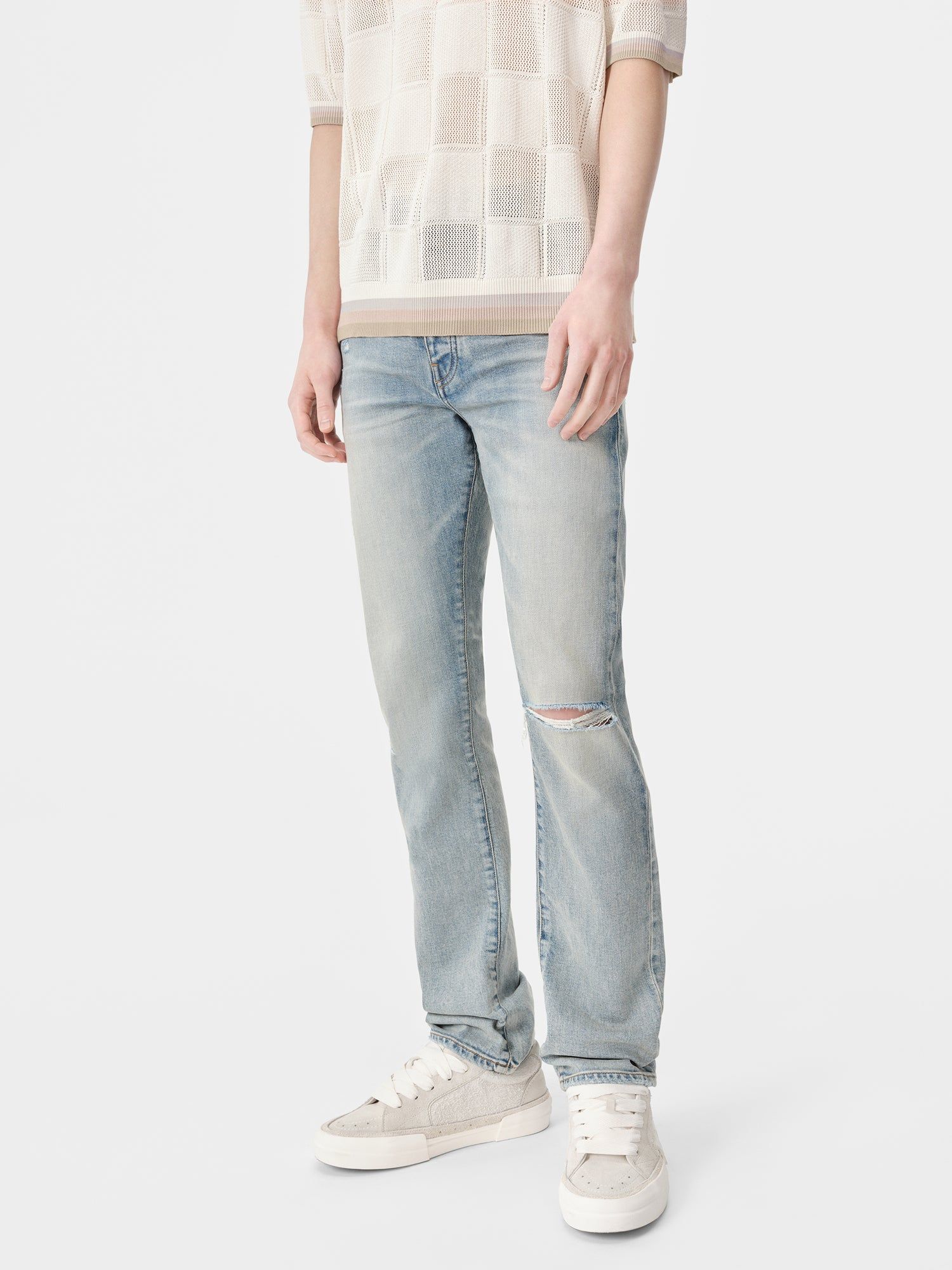 Denim Amiri Slash Slim Jean Hombre Azules | CFXZAJ-685