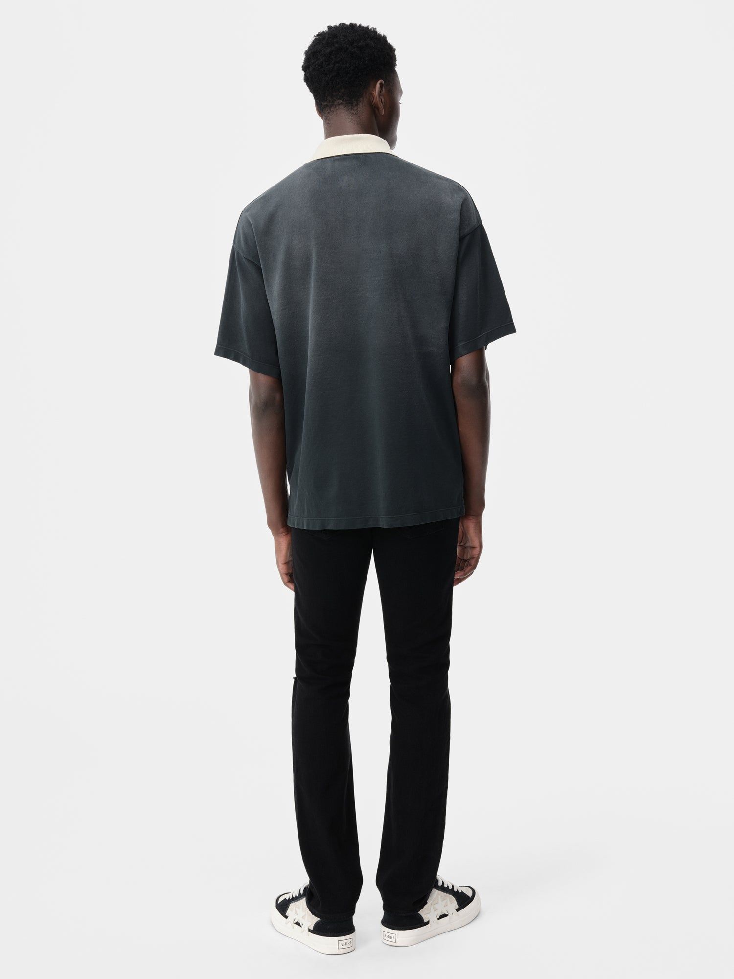 Denim Amiri Slash Slim Jean Hombre Negros | CYOESL-621