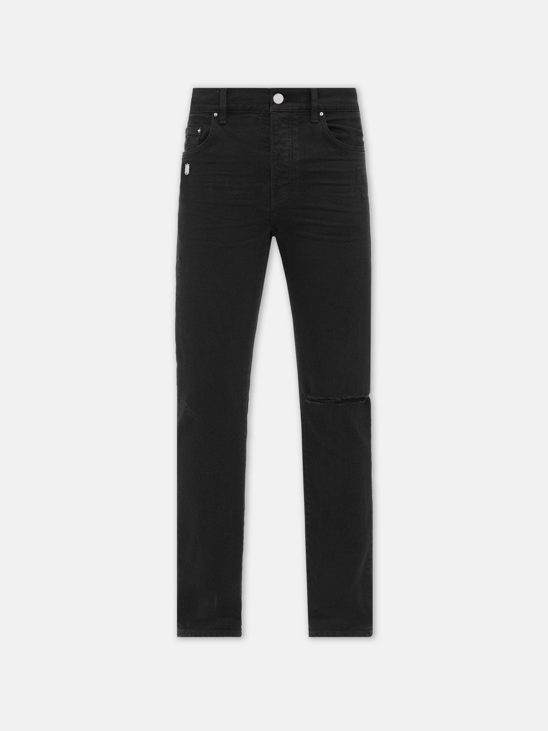 Denim Amiri Slash Slim Jean Hombre Negros | CYOESL-621