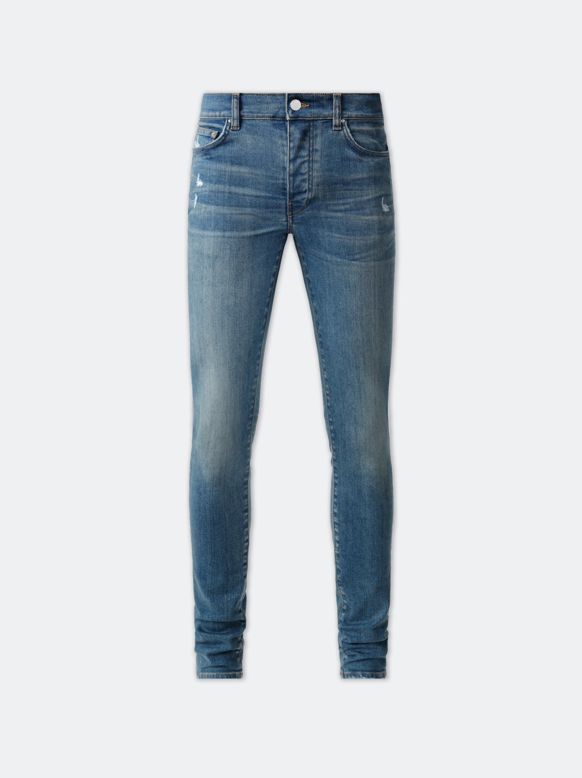Denim Amiri Stack Jean Hombre Azules Oscuro | GJQVFK-546