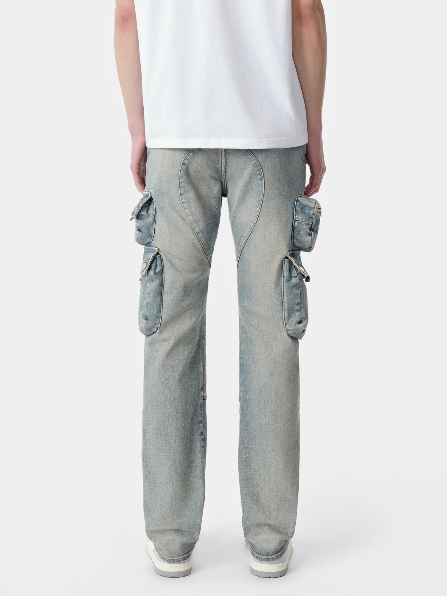 Denim Amiri Tactical Cargo Hombre Azules | NERPDK-495