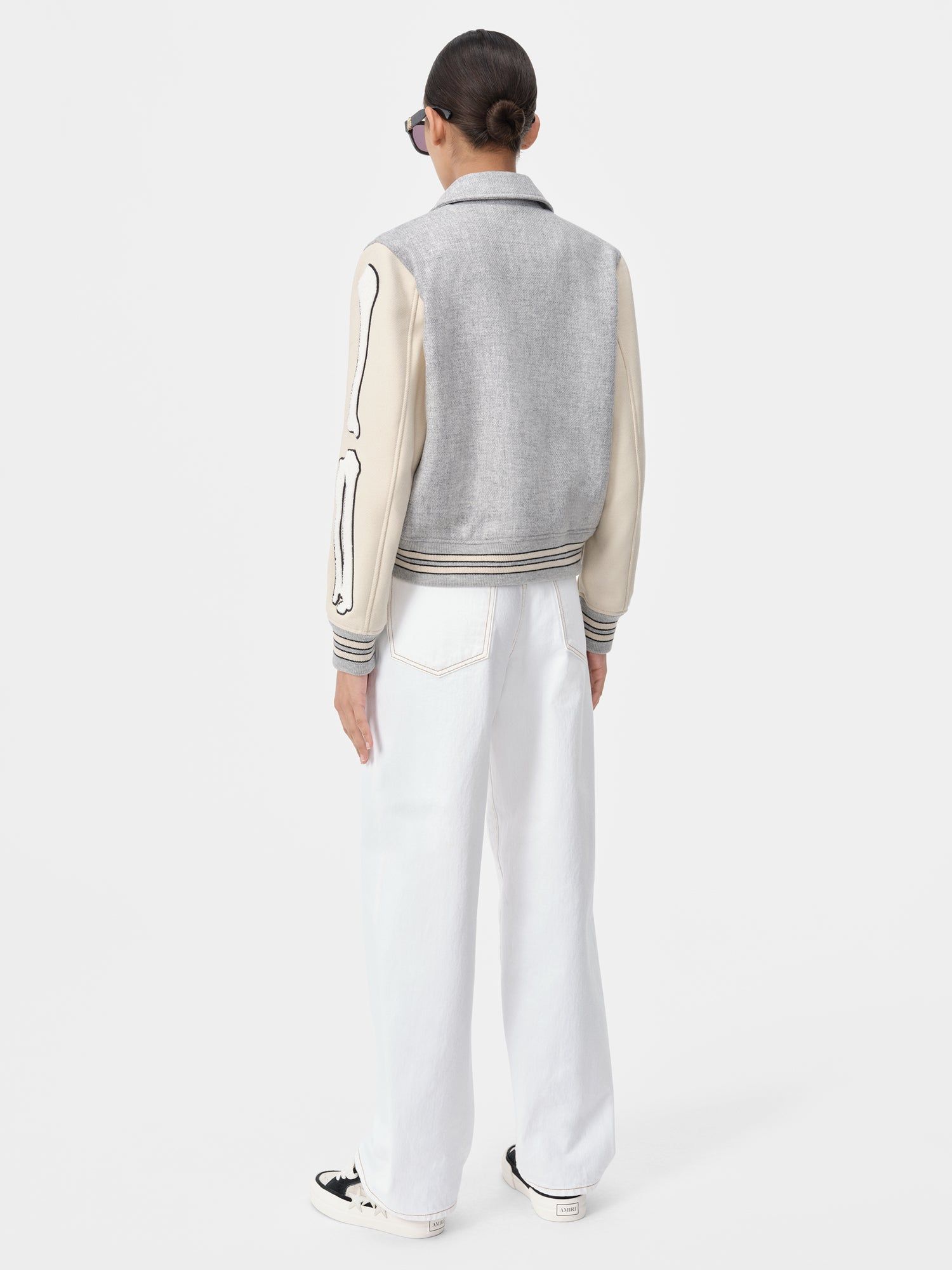 Denim Amiri Wide Straight Jean Mujer Blancos | KISDUP-074