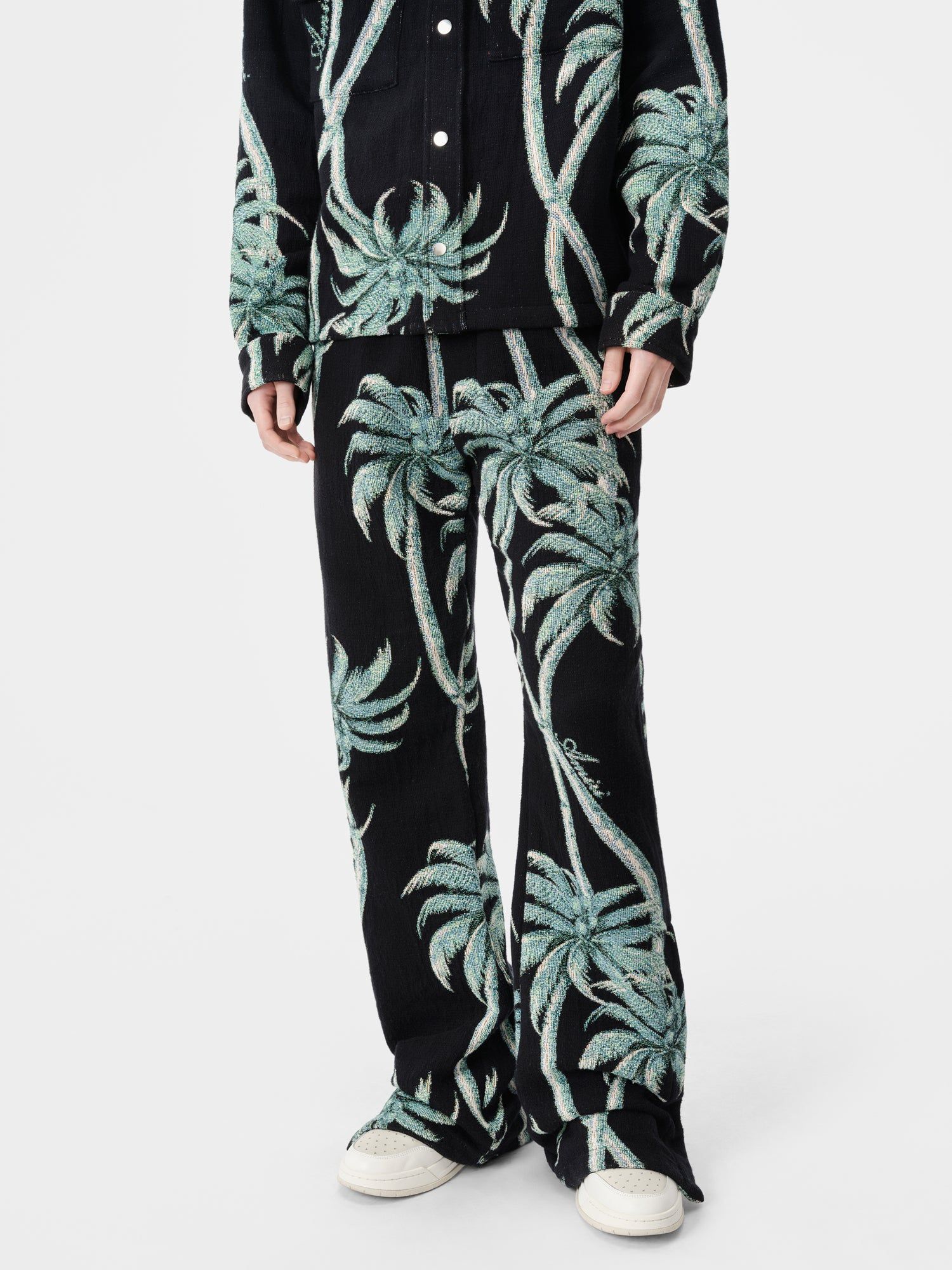 Pantalon Amiri Twisted Palms Tapestry Pant Hombre Negros | ACSIGZ-947