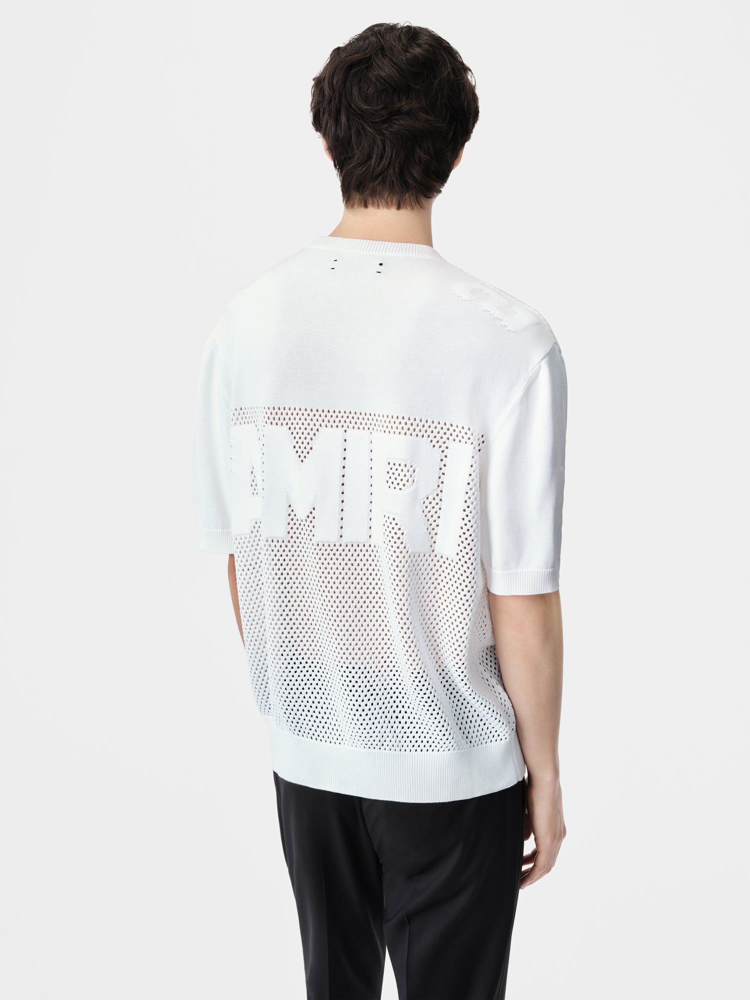 Prendas De Punto Amiri 22 Tee Hombre Blancos | VOZQAX-347
