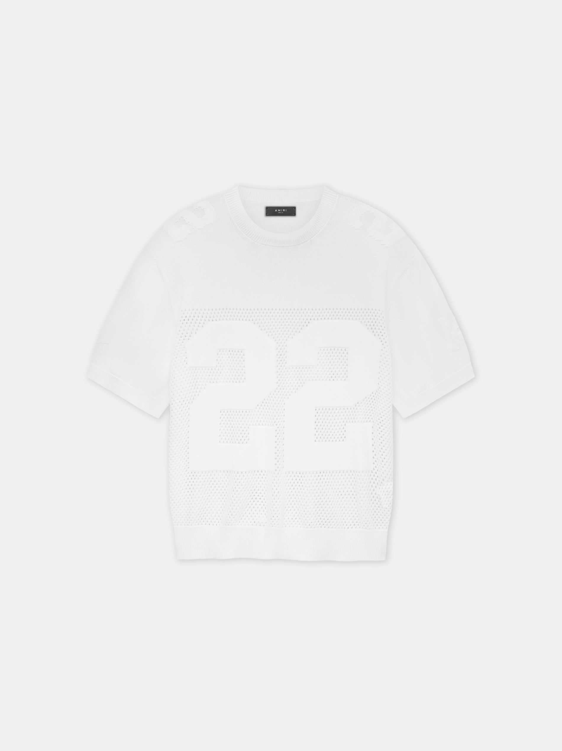 Prendas De Punto Amiri 22 Tee Hombre Blancos | VOZQAX-347