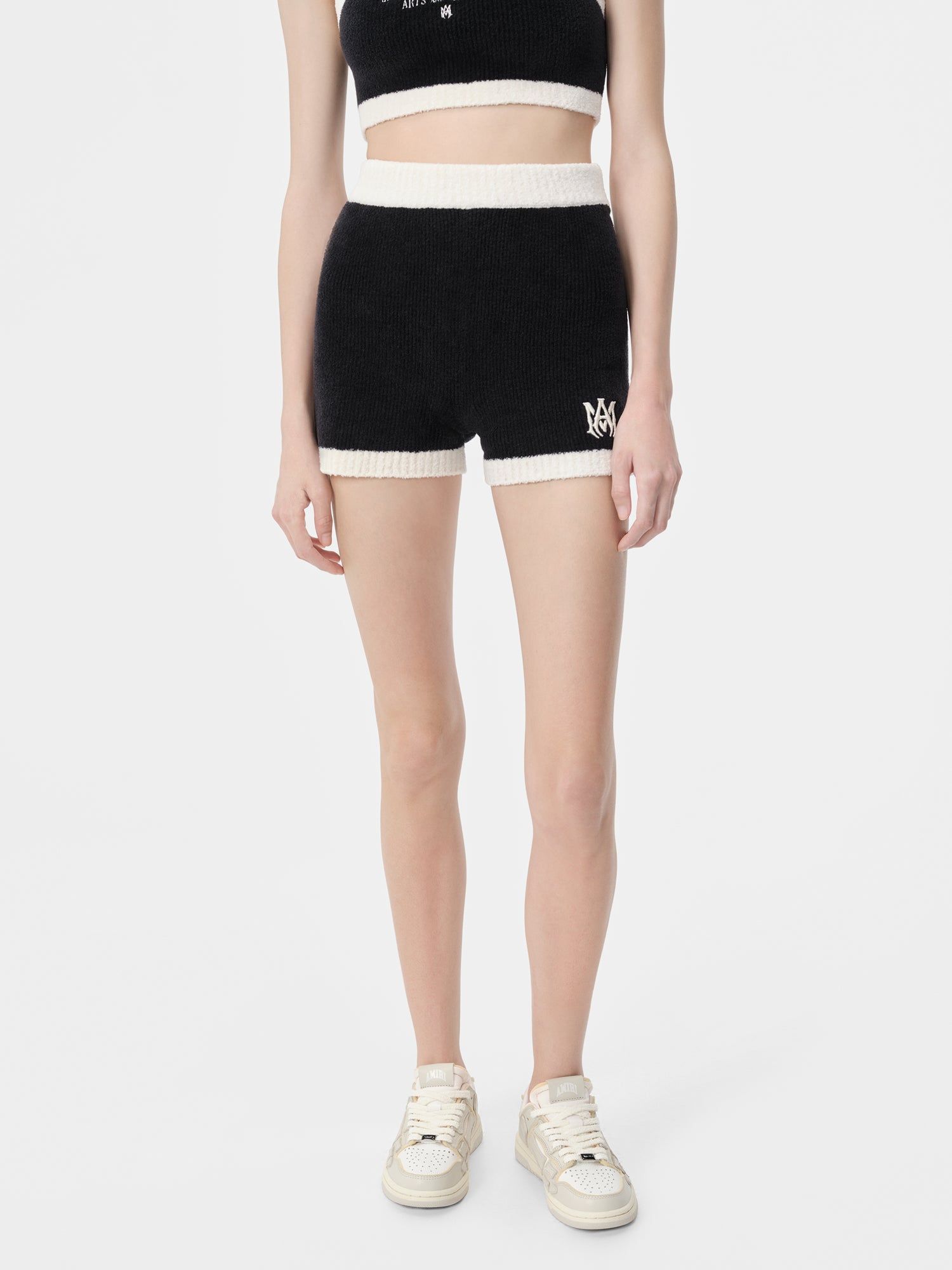 Prendas De Punto Amiri Ma Short Mujer Negros | FPTOIE-560