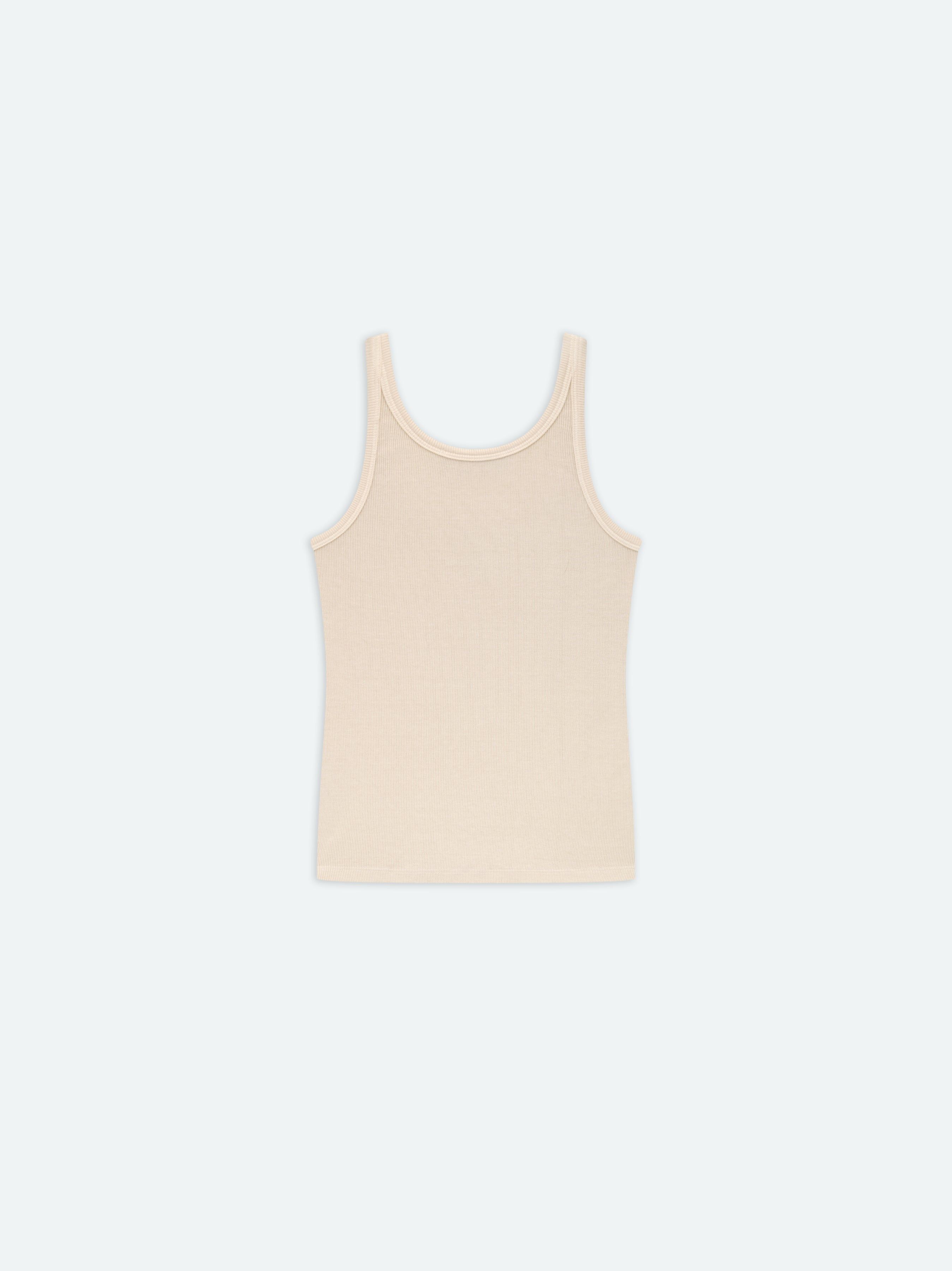 Prendas De Punto Amiri Rib Tank Mujer Marrom | RKMLIG-215