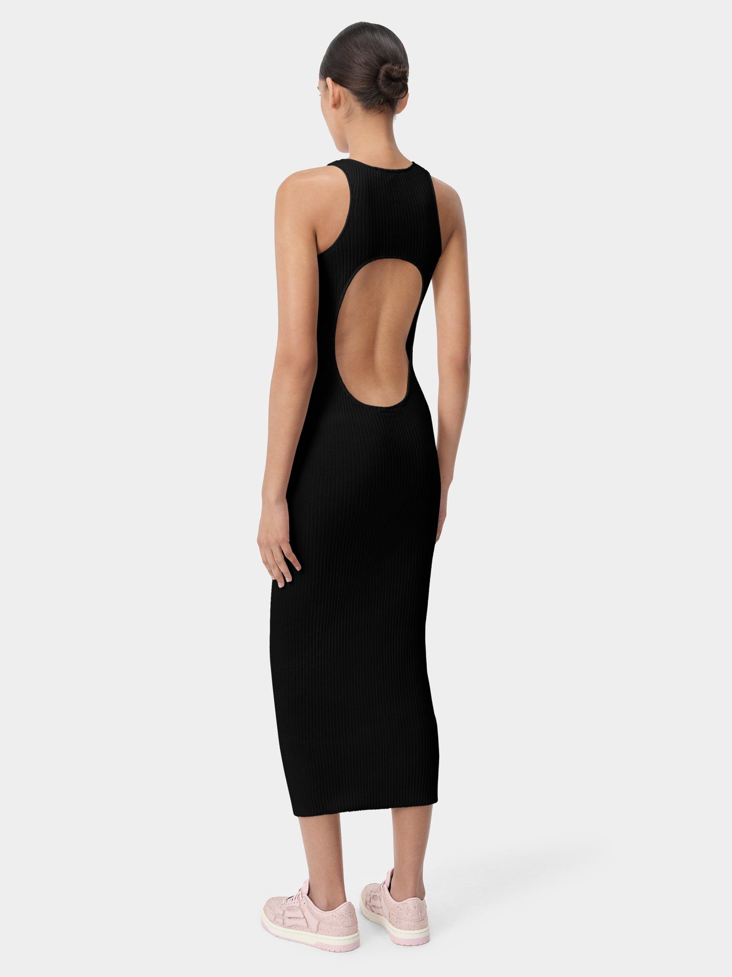 Prendas De Punto Amiri Stacked Maxi Dress Mujer Negros | VYCOBQ-147