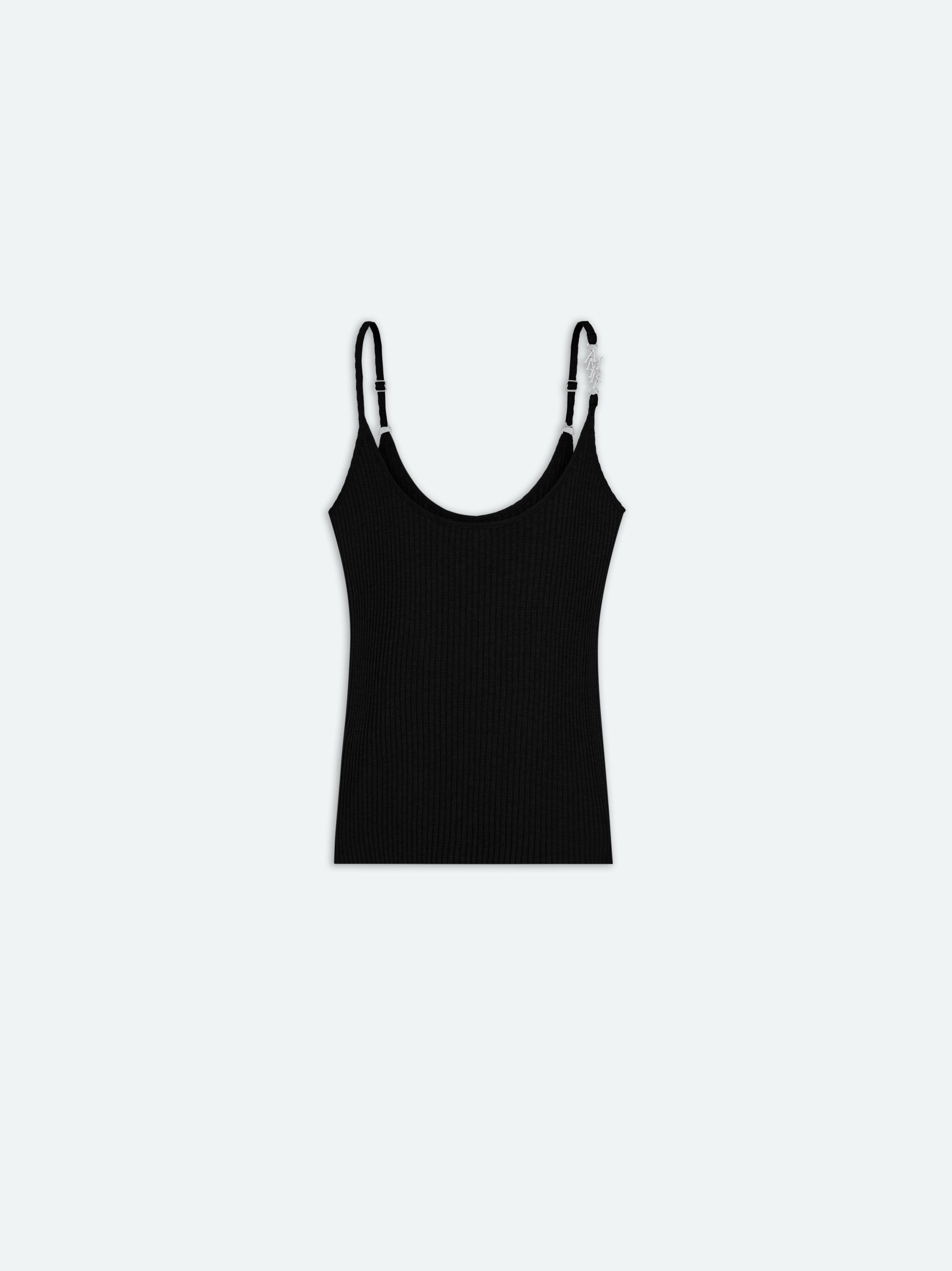 Prendas De Punto Amiri Vertical Tank Top Mujer Negros | AULBPV-329