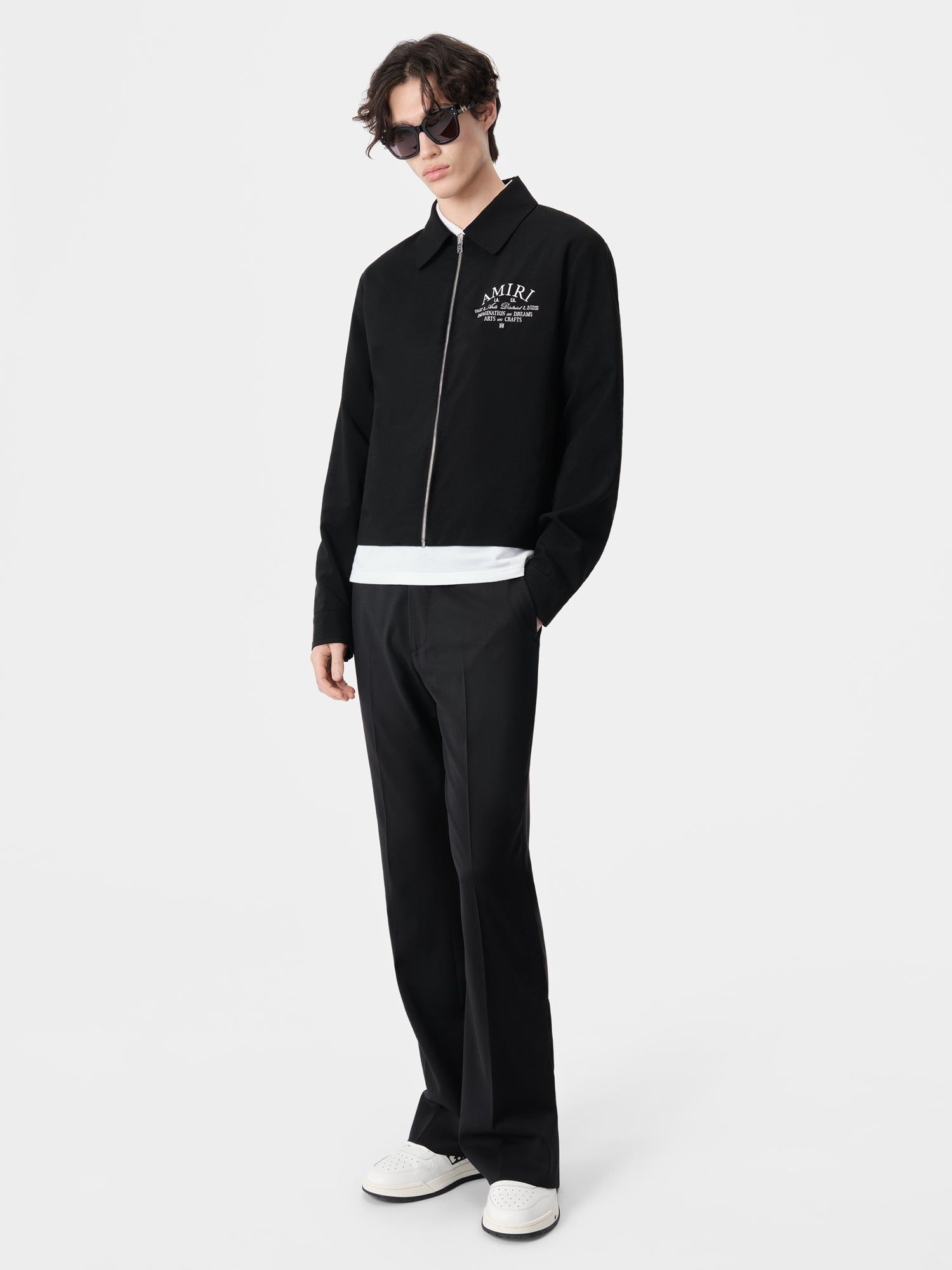 Ropa De Abrigo Amiri Arts District Blouson Hombre Negros | QNUPBJ-937