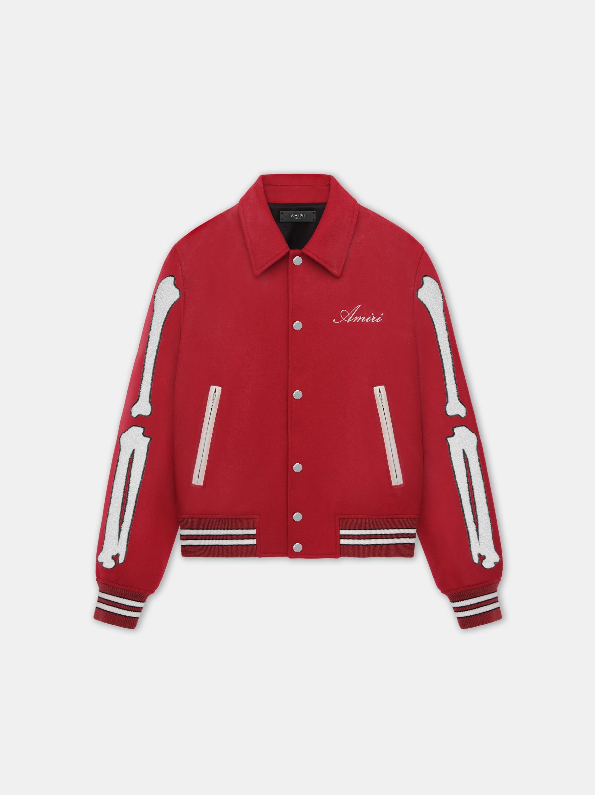 Ropa De Abrigo Amiri Bones Jacket Hombre Rojos | ODNLCQ-583