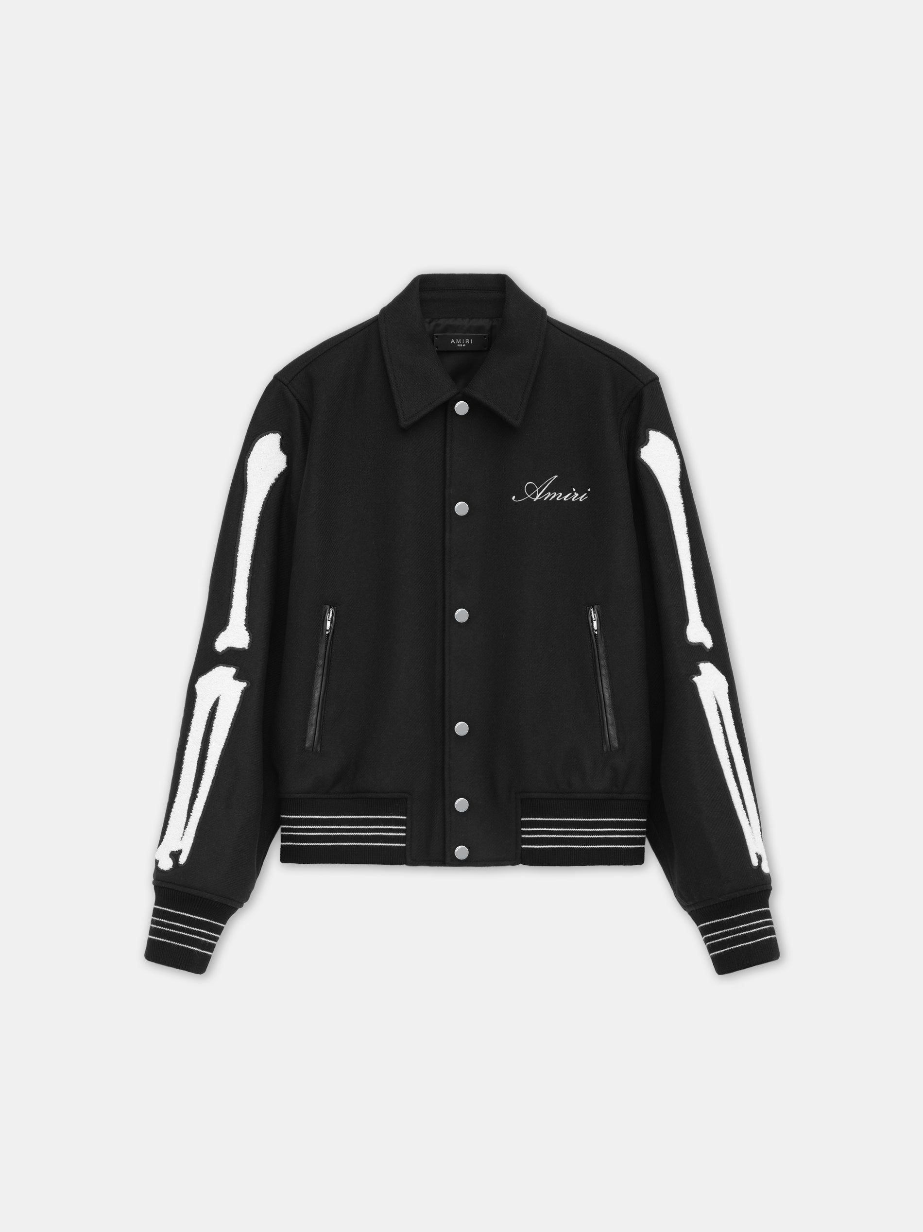 Ropa De Abrigo Amiri Bones Jacket Mujer Negros | YBSKVC-932